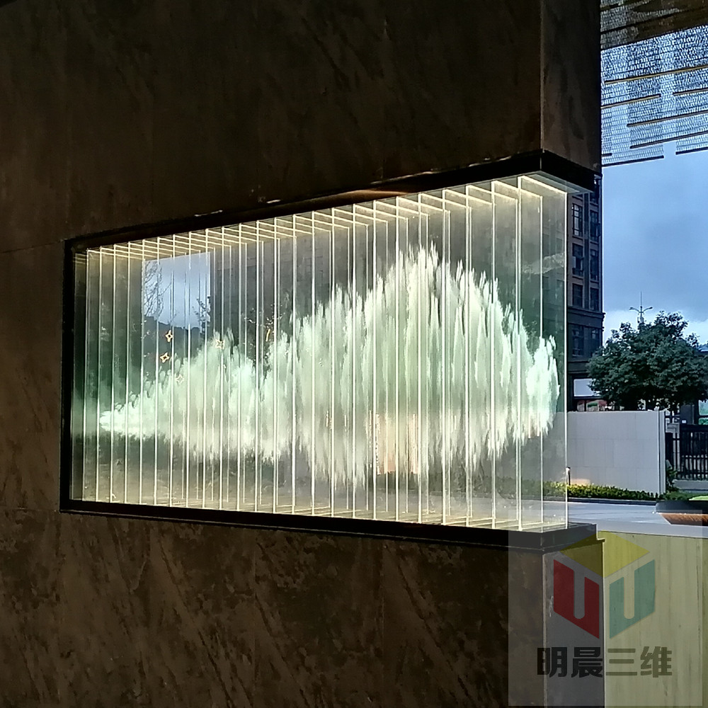 激光內(nèi)雕玻璃是怎么做的-可以自由選擇圖案嗎？明晨三維玻璃
